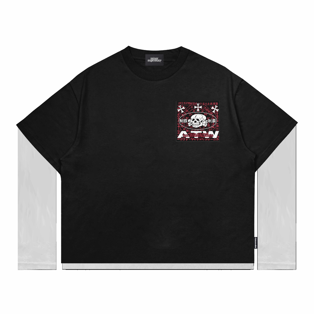 Long Sleeve Boxy Double Layer Minor - SEIHA