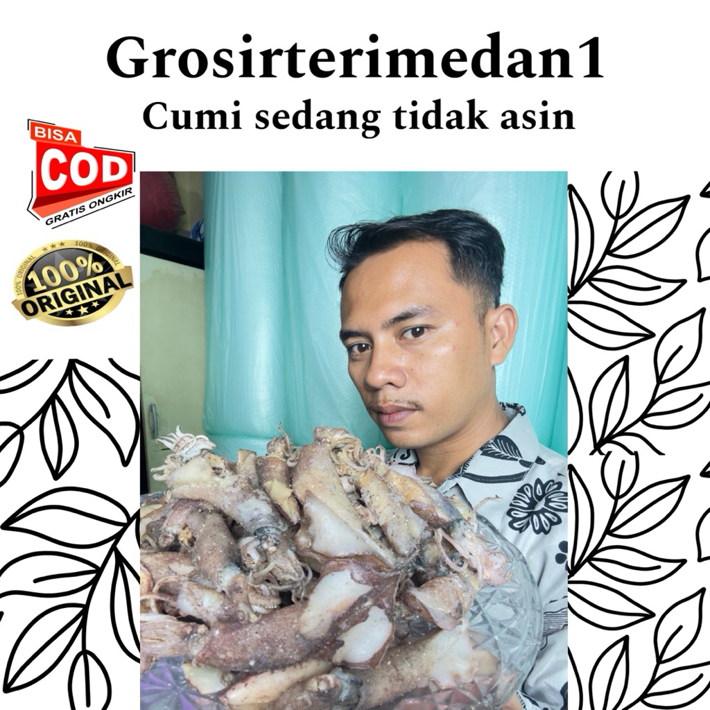 

Cumi sedang tidak asin 1 kg