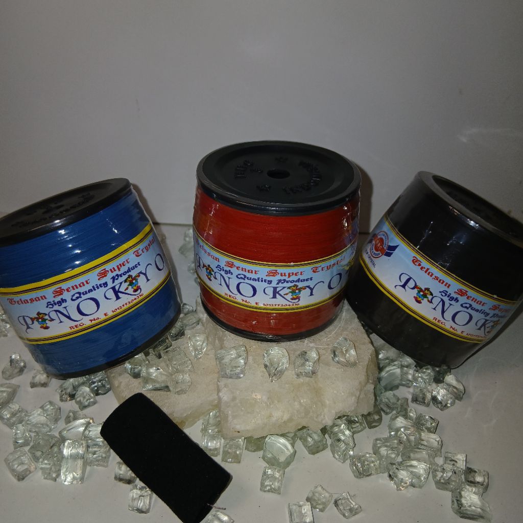 senar gelasan PINOKIO klos jumbo 1600yard + bonus pelindung jari