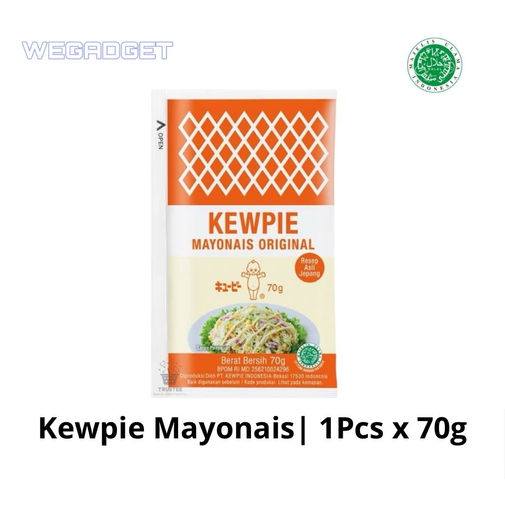 

Kewpie Mayonais Original | 1 Pcs x 70g - Resep Jepang, Rasa Premium