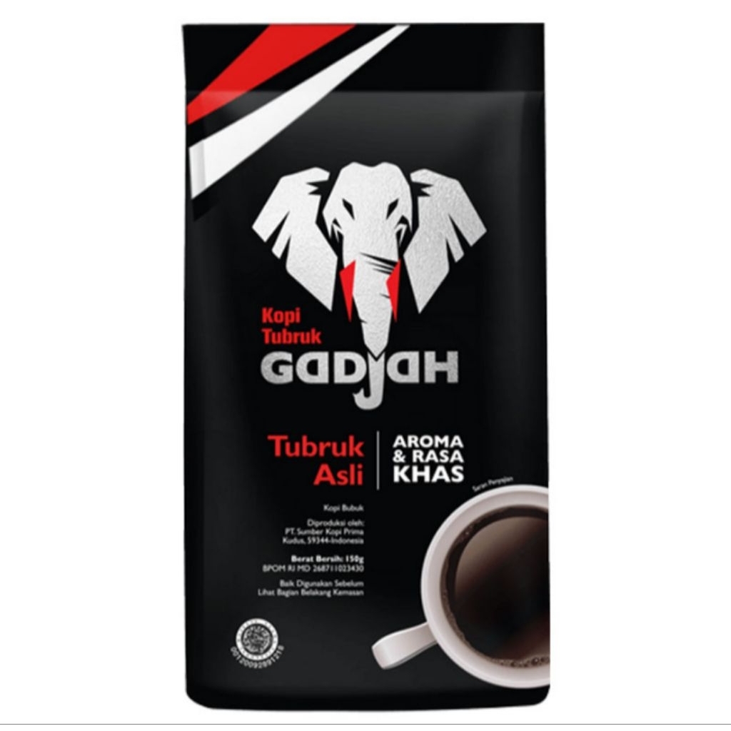 

Gadjah Kopi Tubruk Asli Instan 138g