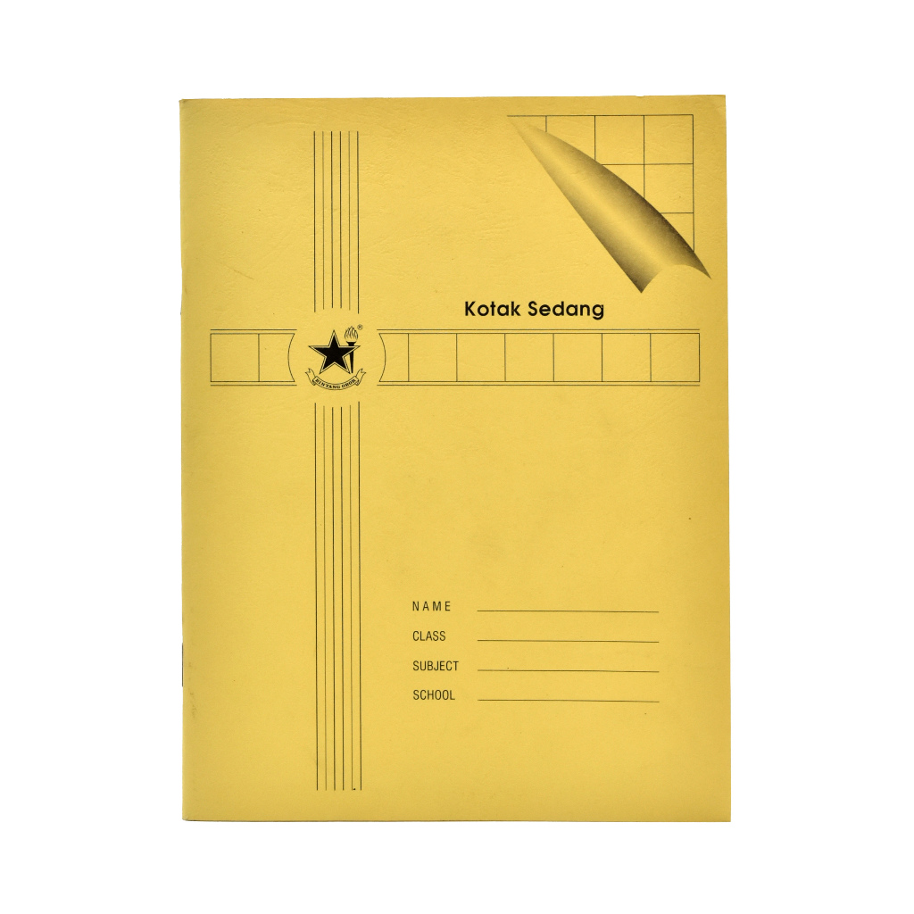 

BUKU TULIS KOTAK SEDANG BINTANG OBOR (1BUKU) ++++