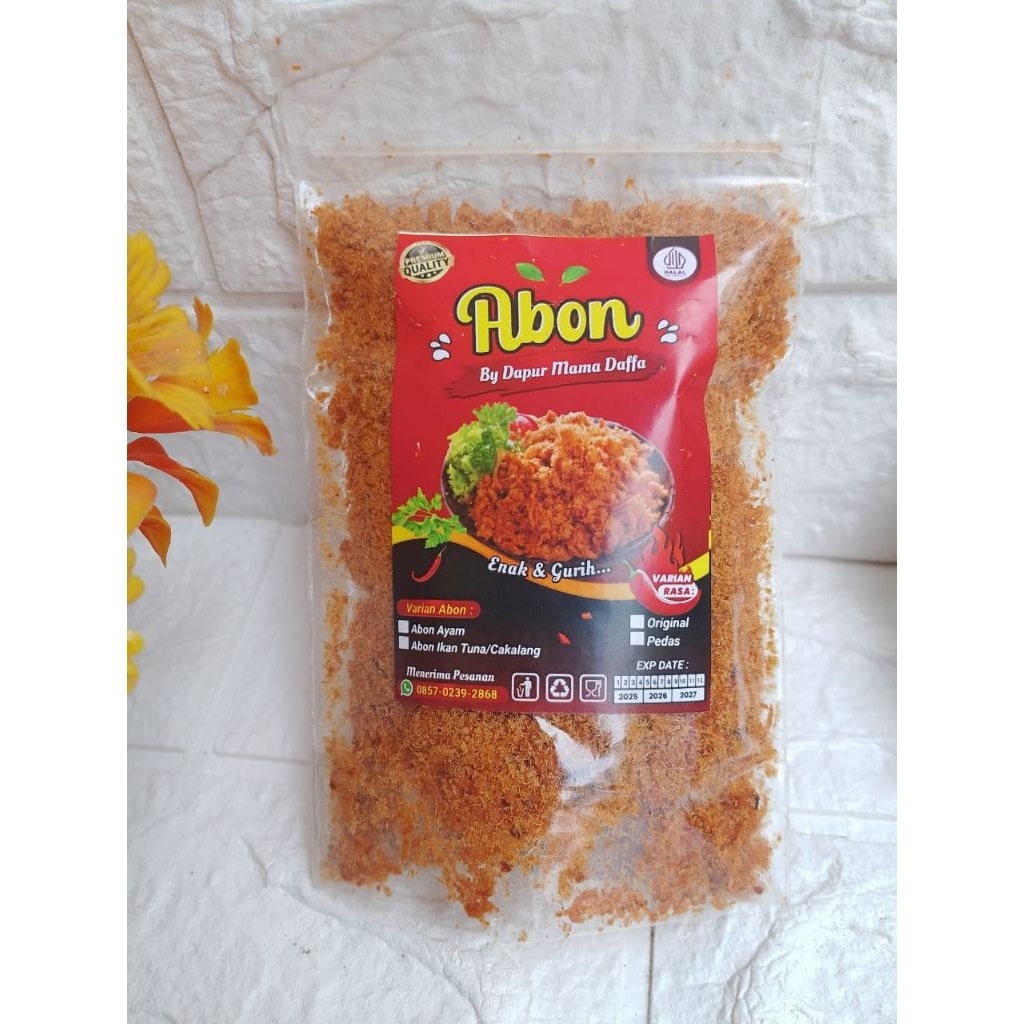 

ABON AYAM ASLI 100% Tanpa Campuran 100 gram