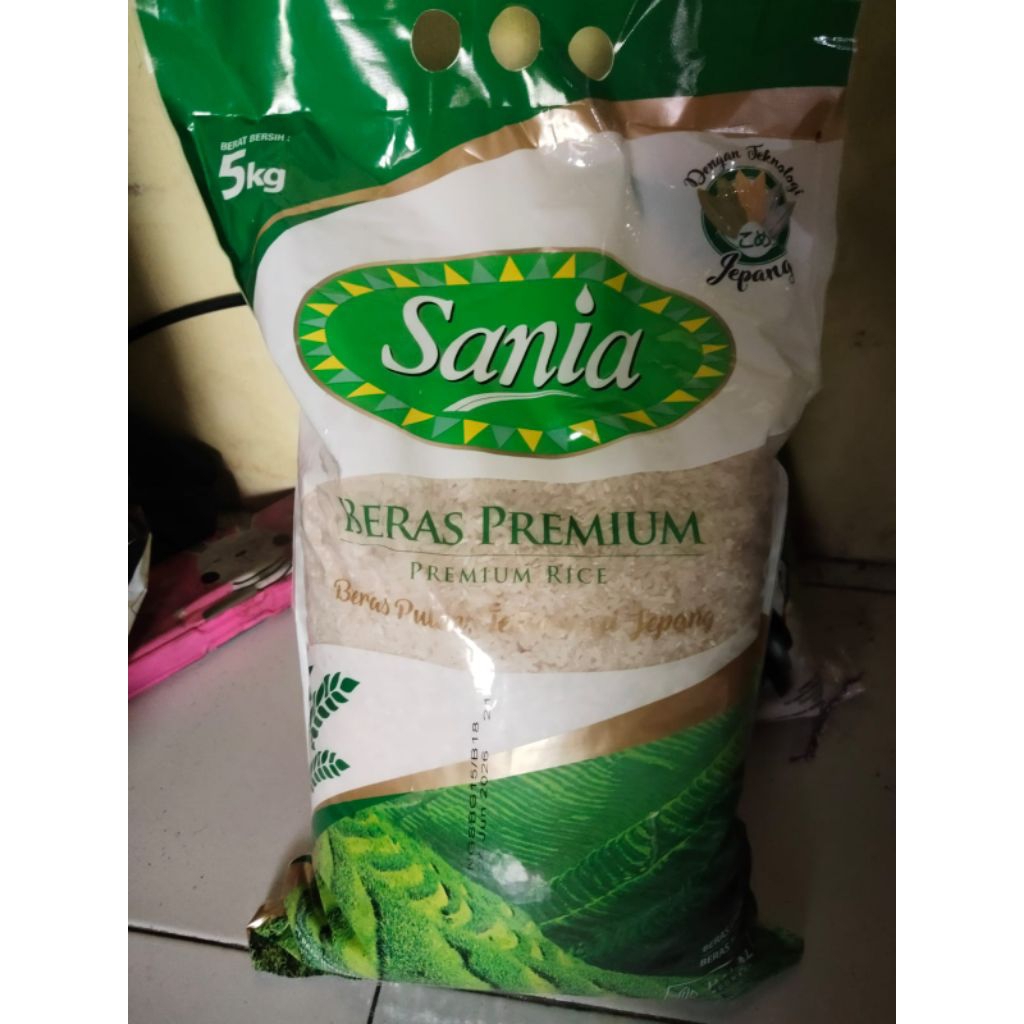 

Beras Sania Kemasan 5kg