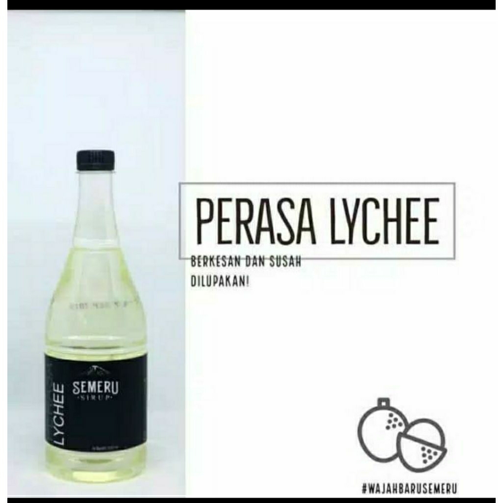 

Sirup LYCHEE/500ml/1000ml/SEMERU