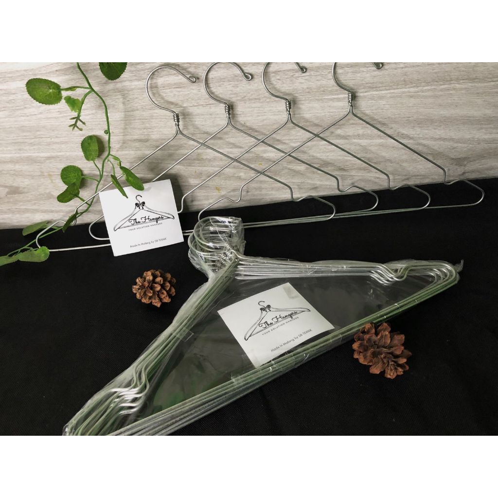 Hanger Kawat (hanger baju terbuat dari kawat asli, bukan kawat bekas)