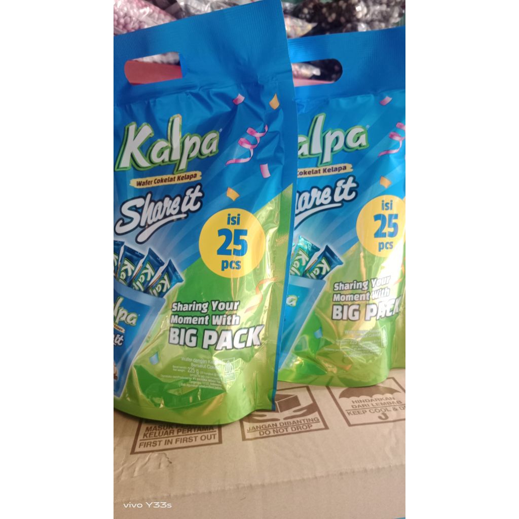 

kalpa share it kemasan 9,5gr isi 25pc