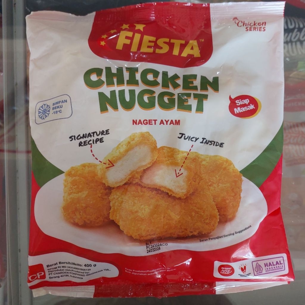 

Fiesta Chicken Nugget 400gr
