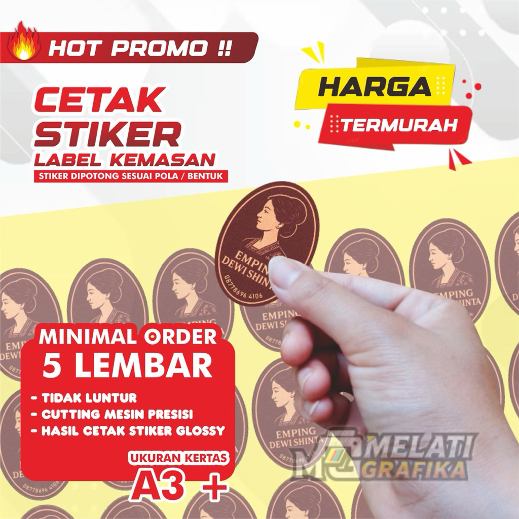 

STIKER LABEL KEMASAN / CATERING / PACKAGING
