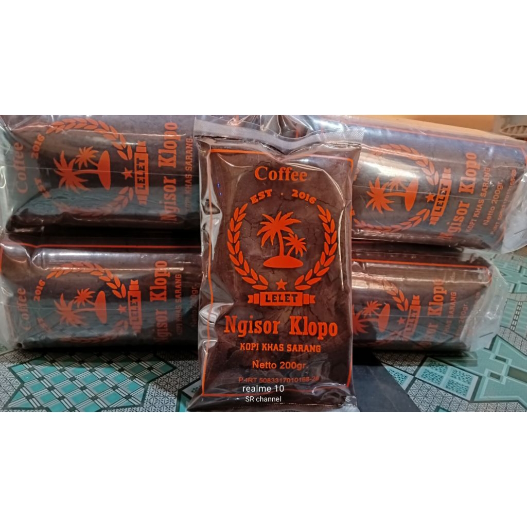 

KOPI LELET NGISOR KLOPO khas sarang