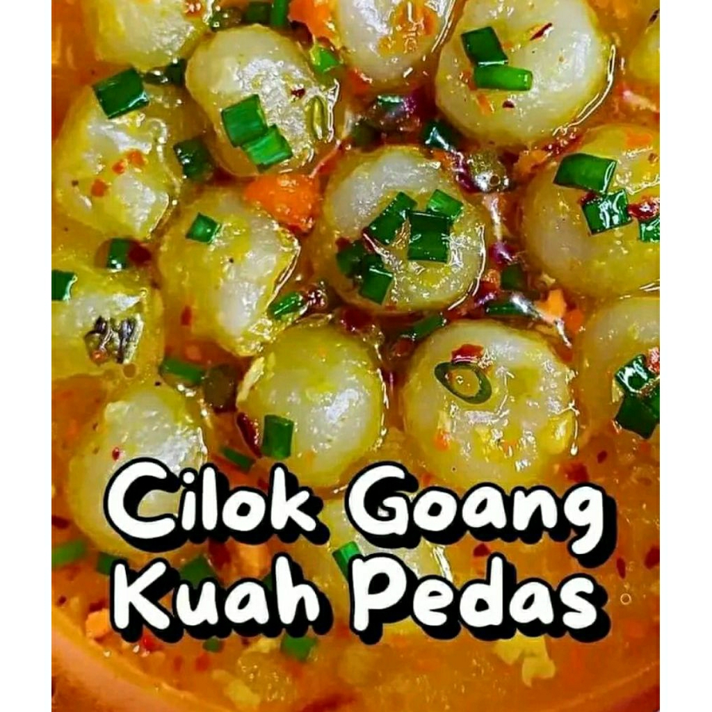 

Cilok Goang Tasik Level Pedas