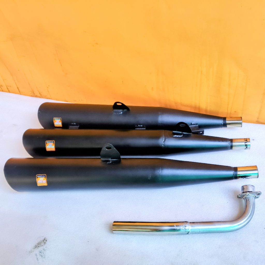 Knalpot Standar RacingTsukigi Honda Bebek Karisma X 125Old SupraX Supra Fit New Supra Fit Lama Astre