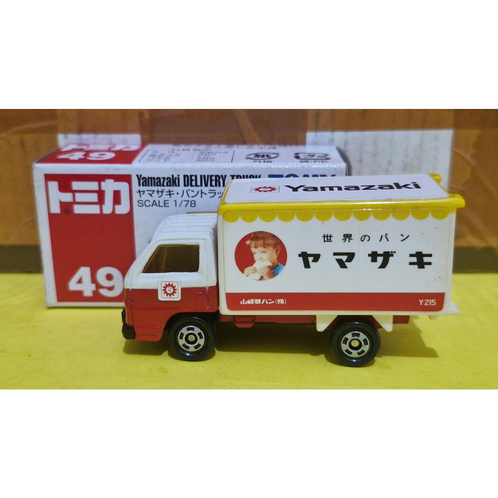 Tomica Tomy Biru 49 YAMAZAKI DELIVERY TRUCK (A)