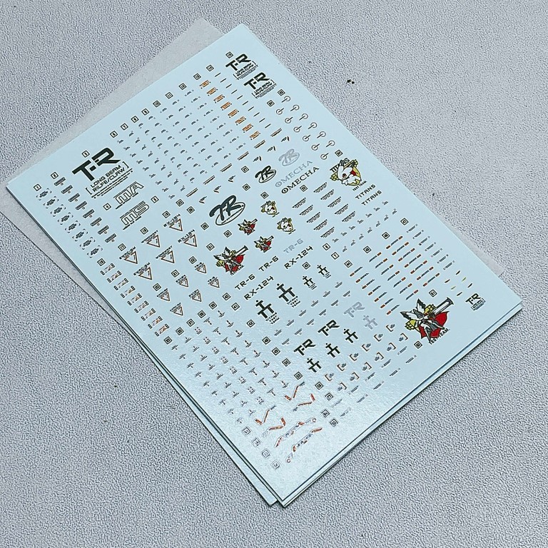 XFS HG 1:144 Woundwort PsychoBlade Part Water Decal