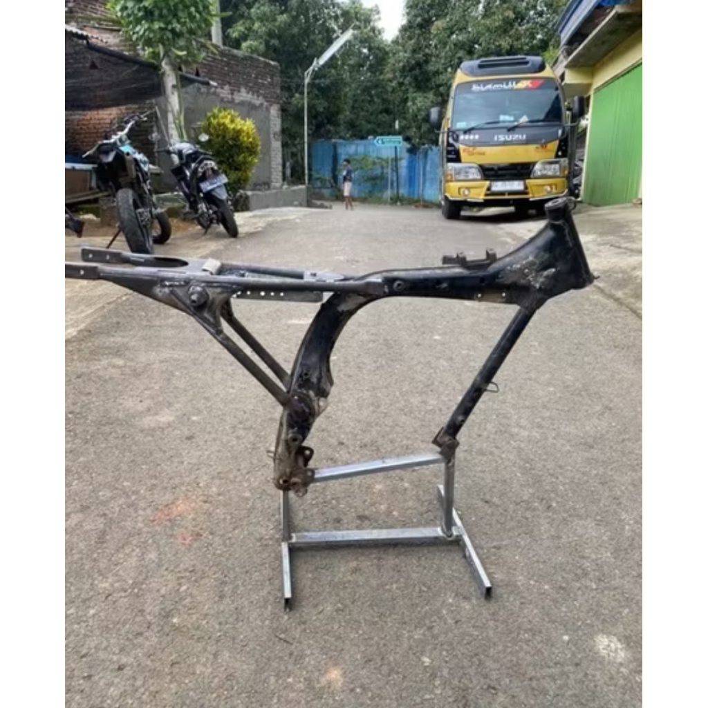 rangka cb tatanan pnp begel panjang nganjukan tinggal naik mesin rangka