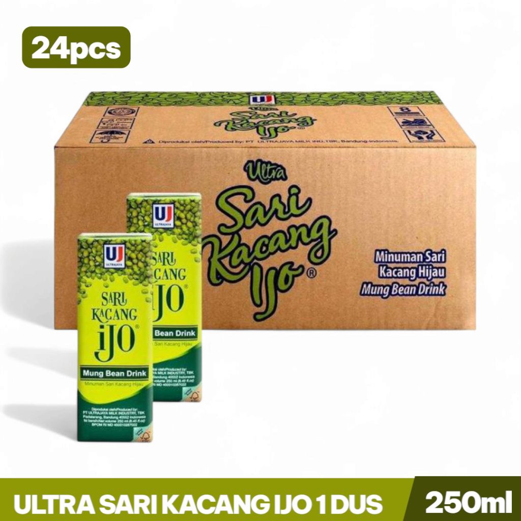 

Ultra Sari Kacang Ijo 250ml 1Dus Isi 24pcs