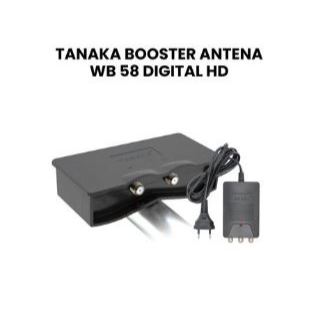 TANAKA Booster Antena WB 58 Digital HD – Penguat Sinyal TV Digital DVB-T2 Indoor Outdoor