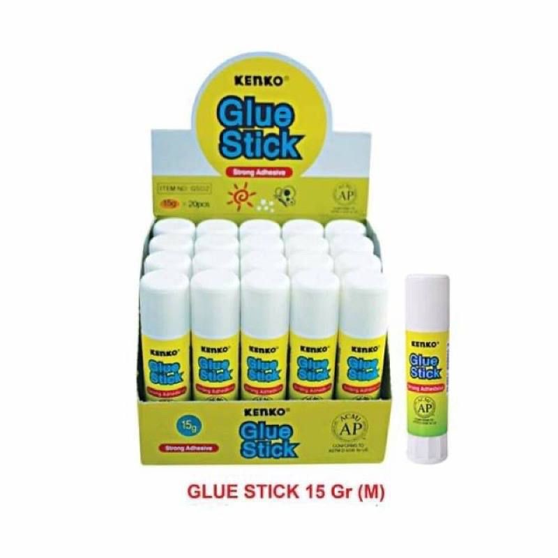 

Lem Kertas Glue Stik kenko 15 gram satuan