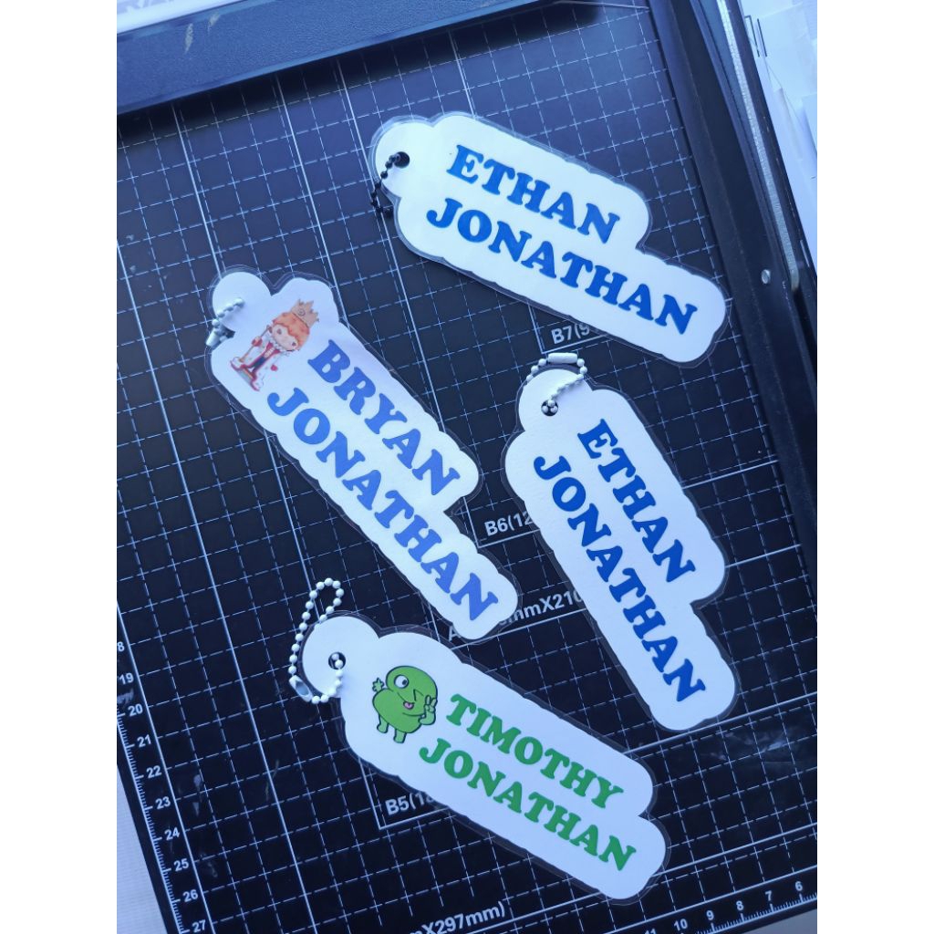 

Gantungan Nama Name Tag untuk Tanda Hak Milk Siswa Anak Souvenir Hangtag