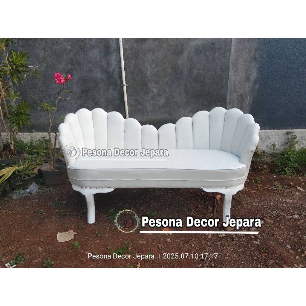 Kursi pelaminan kerang / Kursi pelaminan kerang love / Kursi pelaminan terbaru /Kursi pelaminan