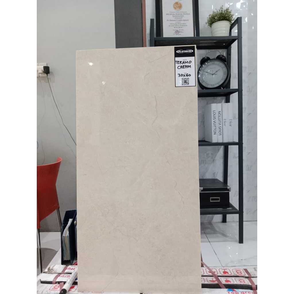 Keramik Platinum Teramo Cream 30x60 - Kilat Medan