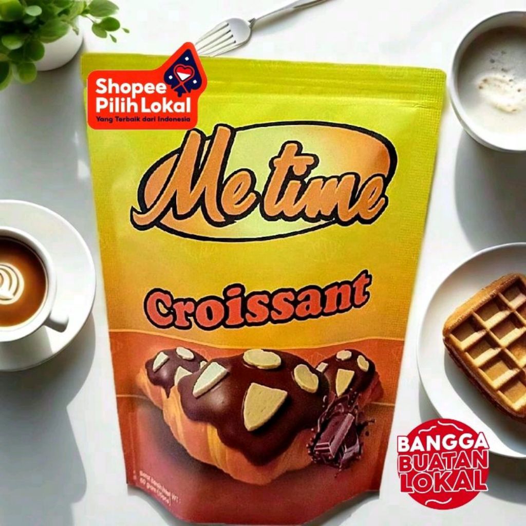 

Croissant Coklat Almond Metime