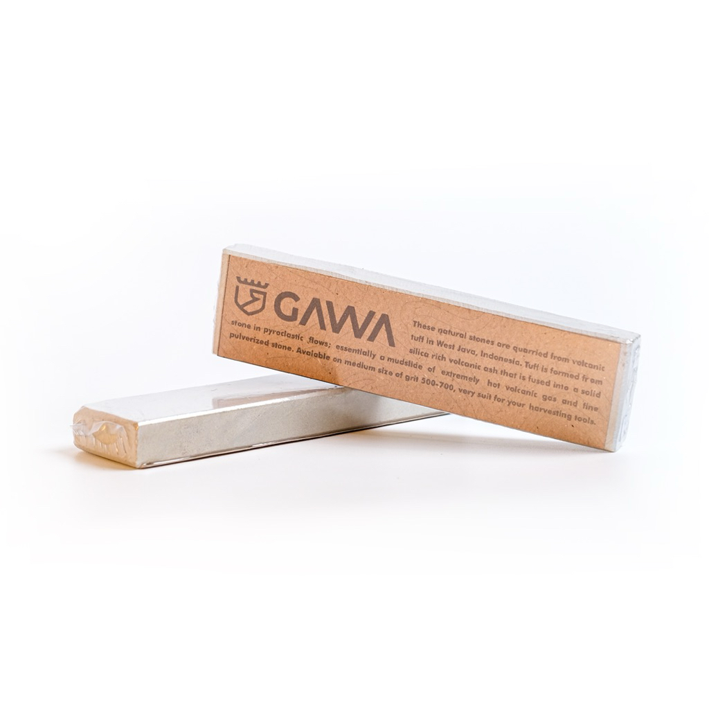 GAWA NATURAL SHARPENING STONE BATU ASAH
