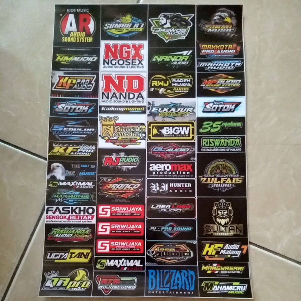 

STIKER SOUND | STIKER AUDIO | STIKER SOUNDSYSTEM | STIKER PACK | STIKER 1 LEMBAR | UKURAN 20x30