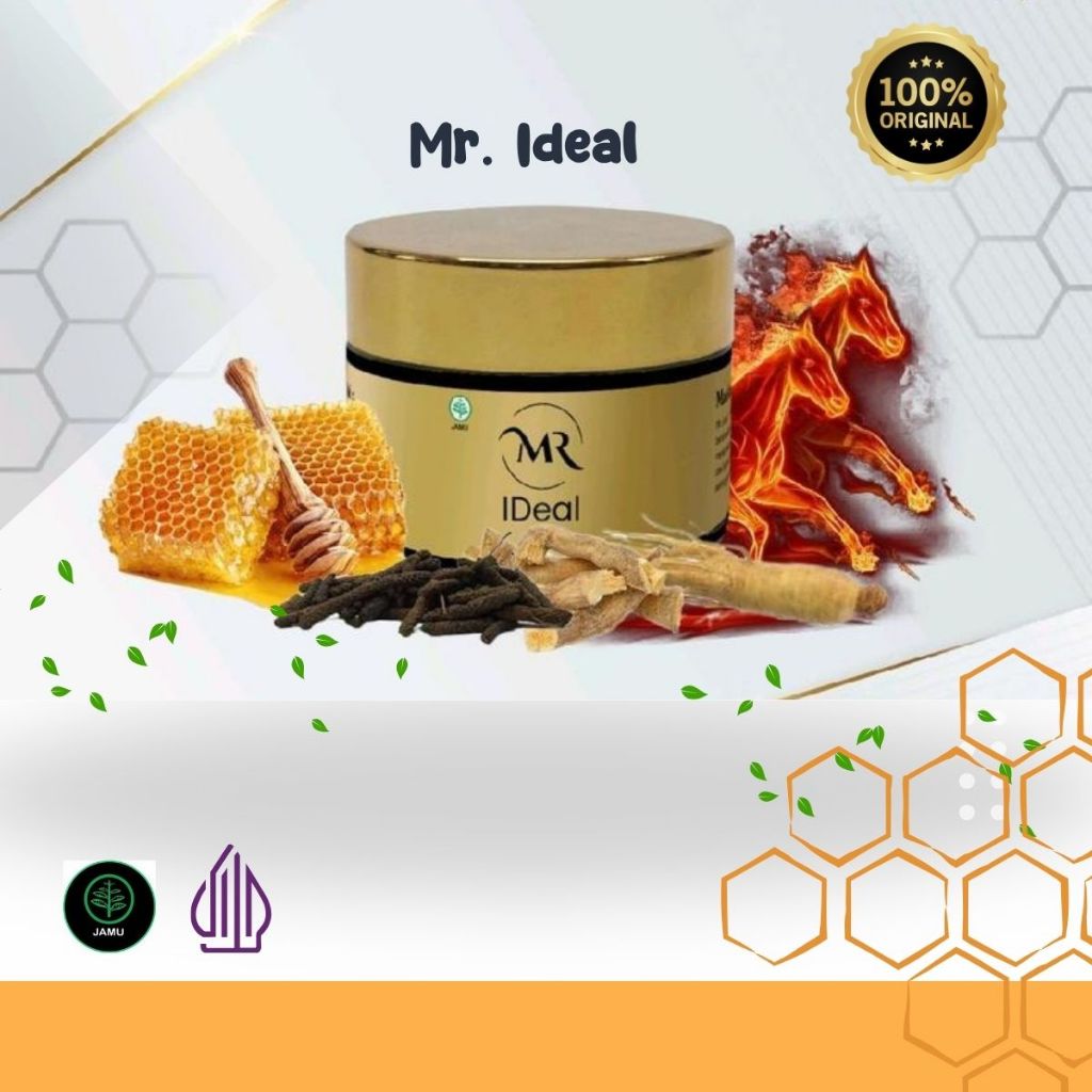 

[PROMO SPESIAL] Mr.Ideal- Madu Serbuk Herbal 100% Alami untuk Aktifitas setiap hari