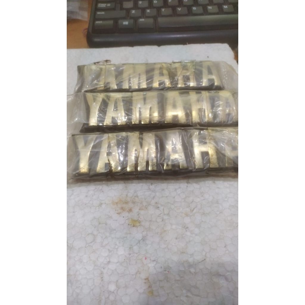 emblem yamaha tangki RX King old/2 pc