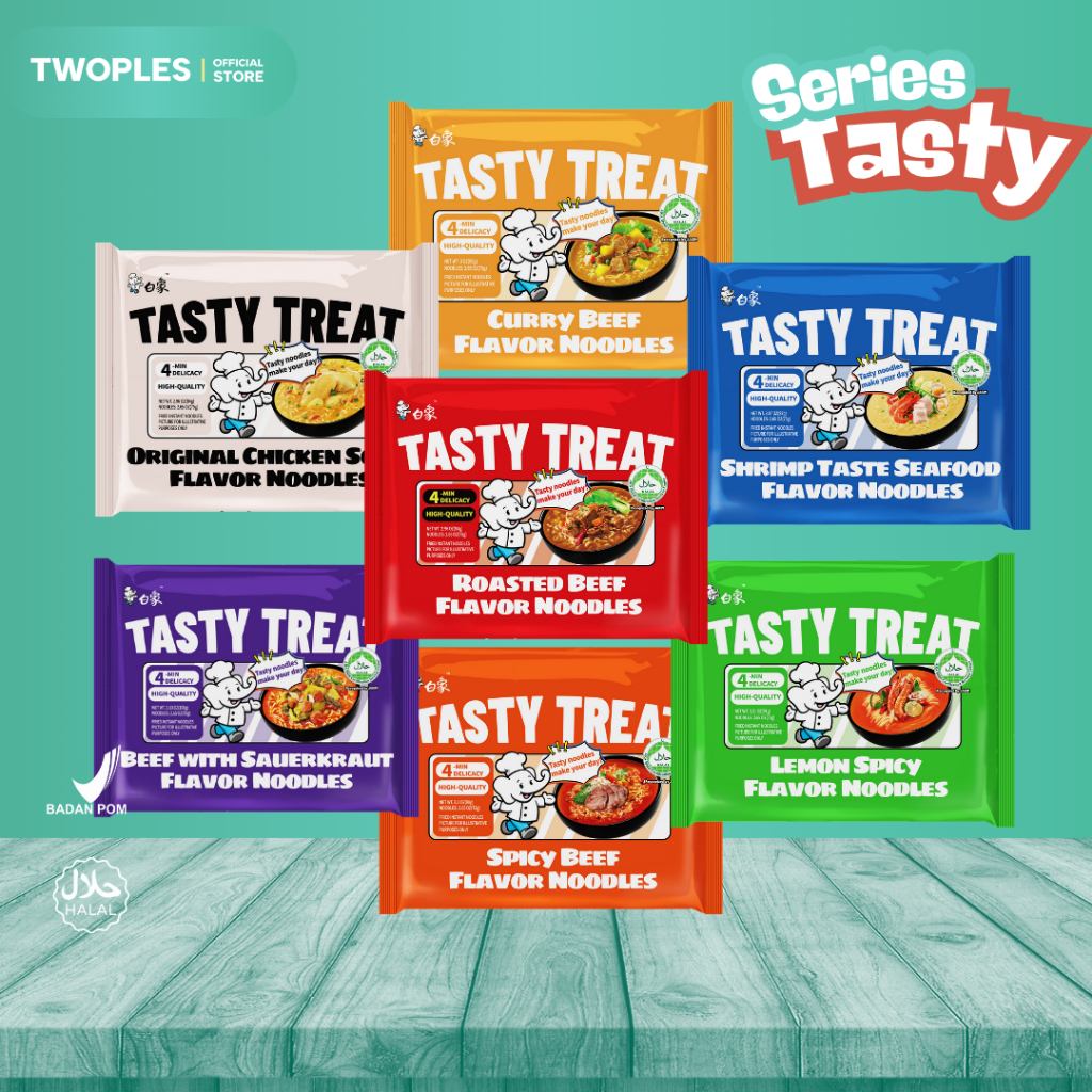 

BAIXIANG - Mie Instan Tasty Treat Series