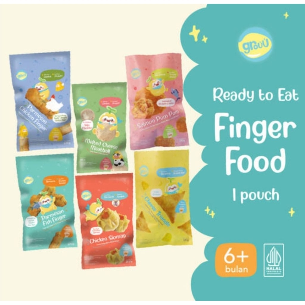 

GROUU FINGER FOOD NUGGET FROZEN