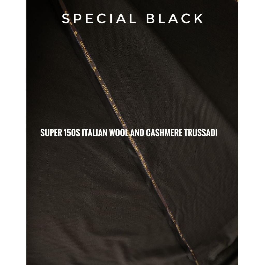 Kain Jas Celana Trussadi Italian Wool Silk Cashmere