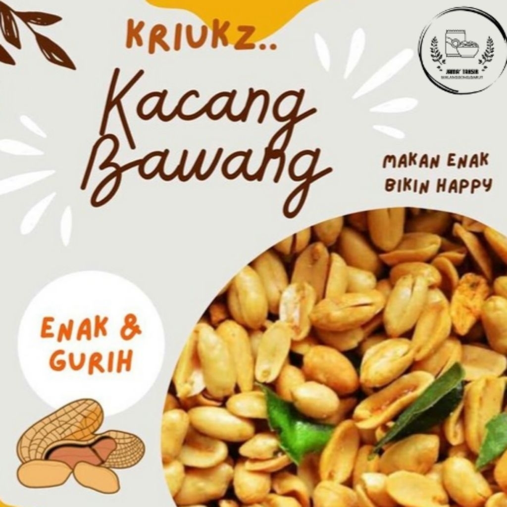 

KACANG BAWANG GORENG DAUN JERUK/KEMASAN POUCH