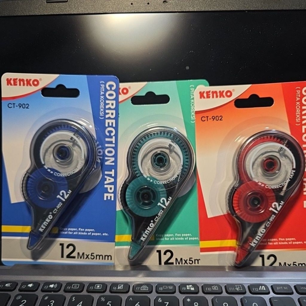 

KENKO CORRECTION TAPE CT-902 (12MX5MM) HARGA PER PCS WARNA RANDOM