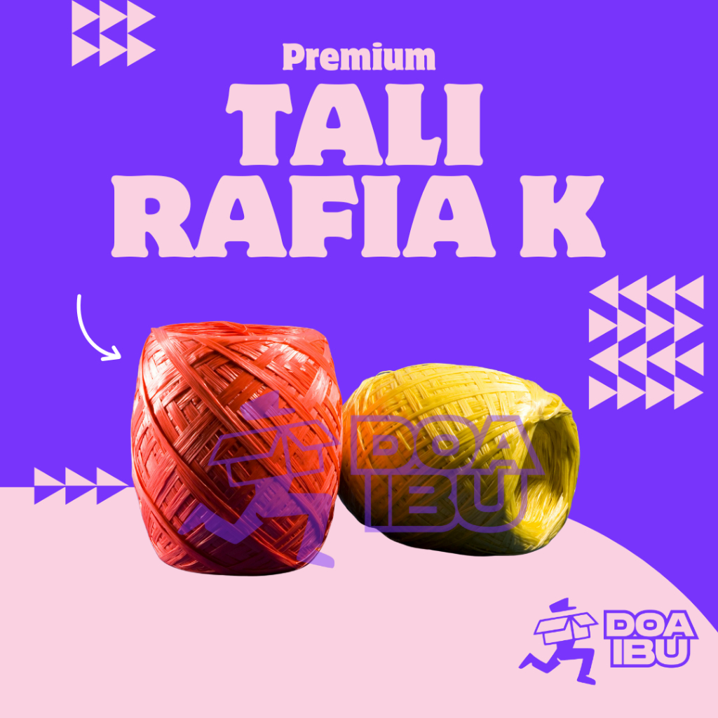 

[1 ikat] tali rafia kecil | rafia telor kecil |rafia telur | tali rafia warna | rumput jepang | rafia warna rol keci