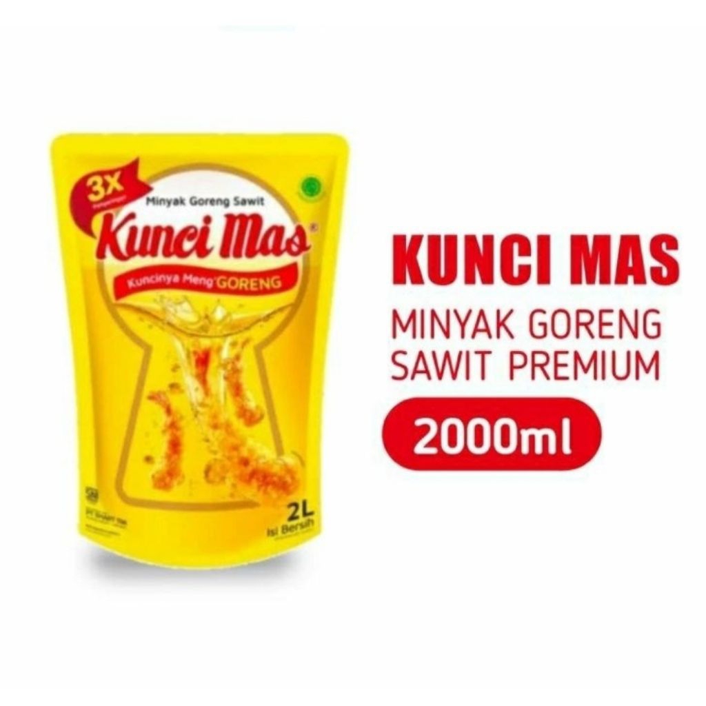 

Kunci mas minyak goreng kemasan 2L
