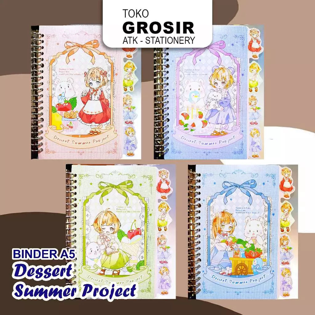 

(LIVE) BINDER A5 P25217-24 / BINDER KIYOWO / BINDER CUTE 2