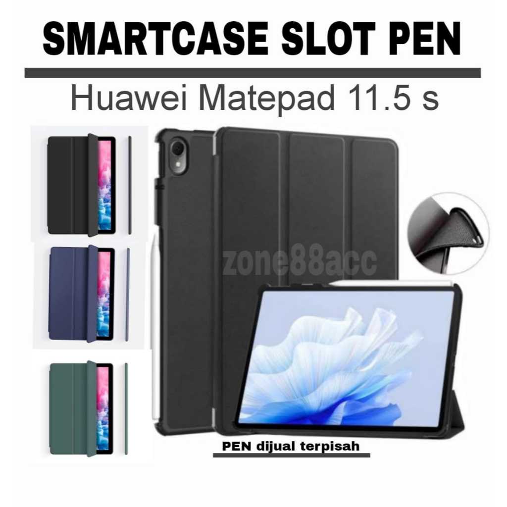 Smartcase Slot pen Huawei Matepad 11.5 S / case huawei matepad 11.5 s / casing huawei matepad 11.5 s