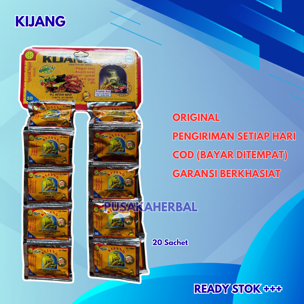 

Kapsul Kijang Renceng 20 Sachet Original