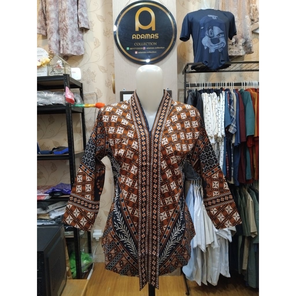 Batik wanita non kerah