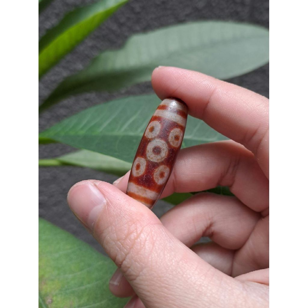 Tibetan 8 Eyes Dzi - Dzi Tibet Asli