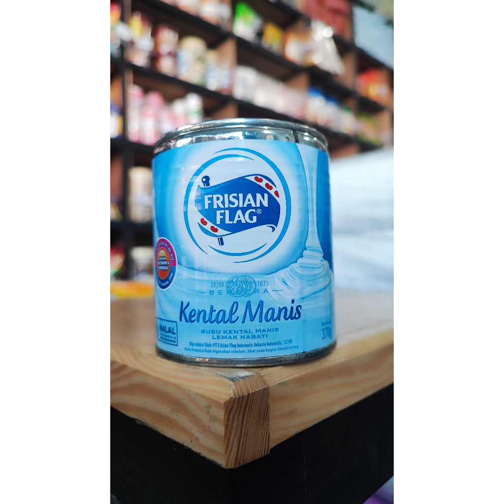 

Frisian Flag Susu Bendera Kental Manis Lemak Nabati 370 Gr
