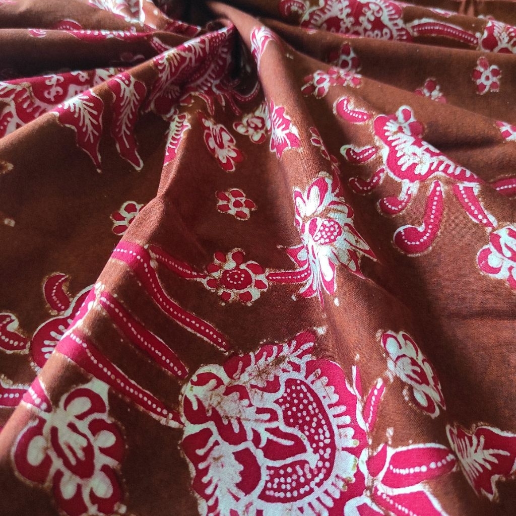 Kain batik tulis antik mix warna alam & sintetis untuk kemeja pria dan wanita