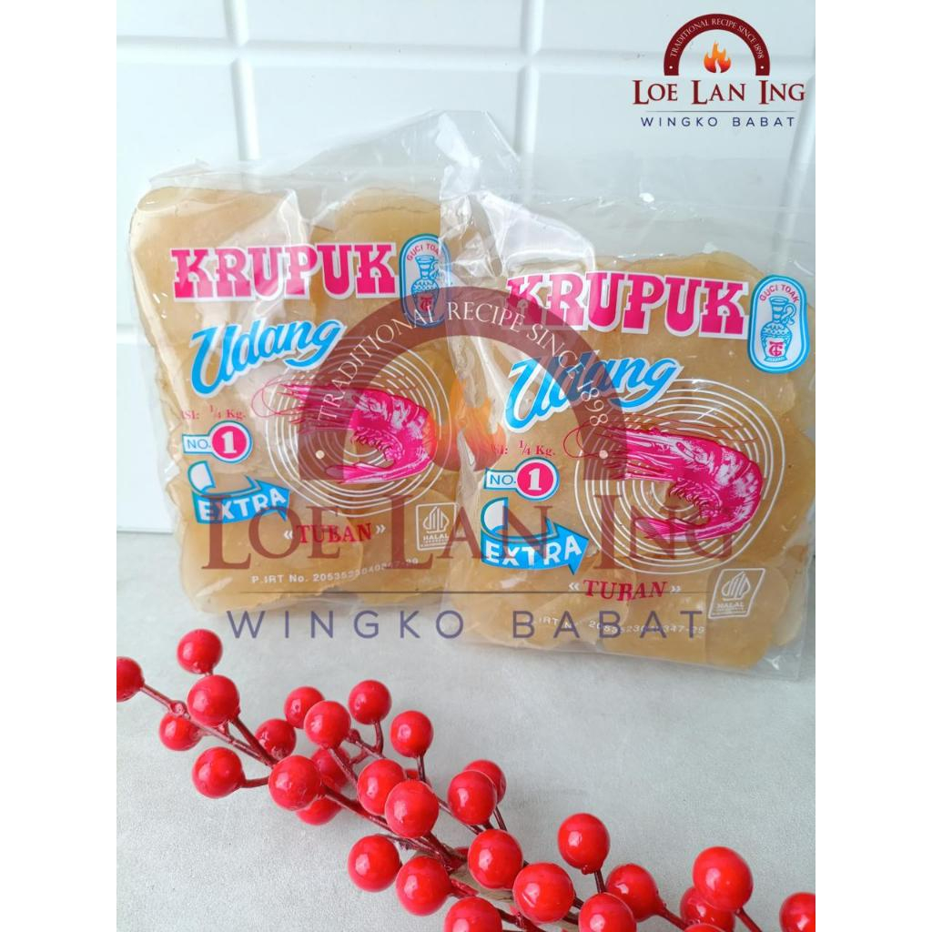 

Kerupuk Udang Besar khas Tuban Guci Toak 250Gr