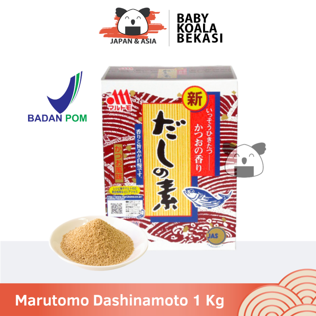 

MARUTOMO Dashinomoto Hondashi 1 Kg │ Import Dashi Kaldu Ikan Katsuobushi Kuah Ramen -BKB