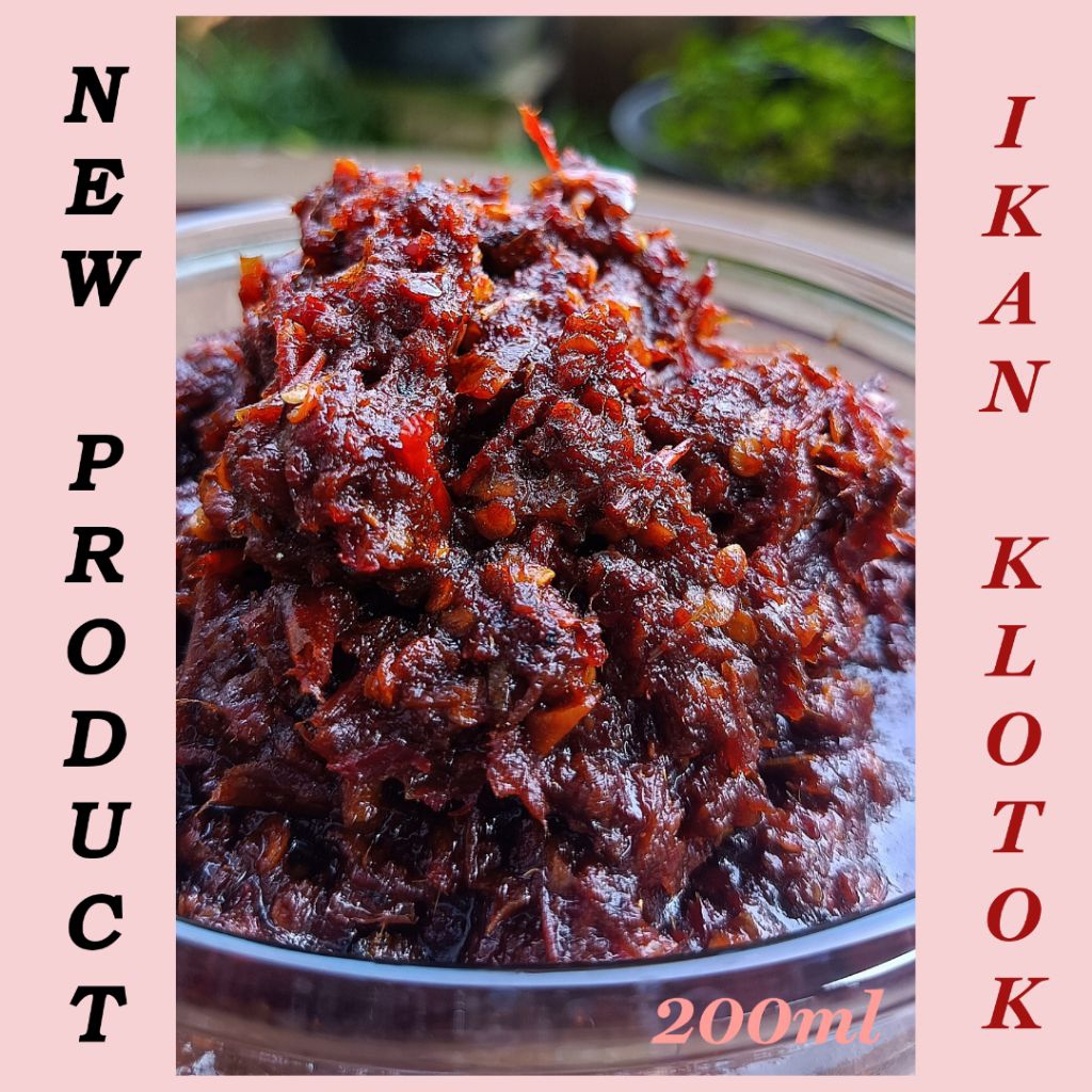 

Sambal Klotok - Halal - New Produk - Pedas Asin Nampol - Super Enak - Kemasan 200ml