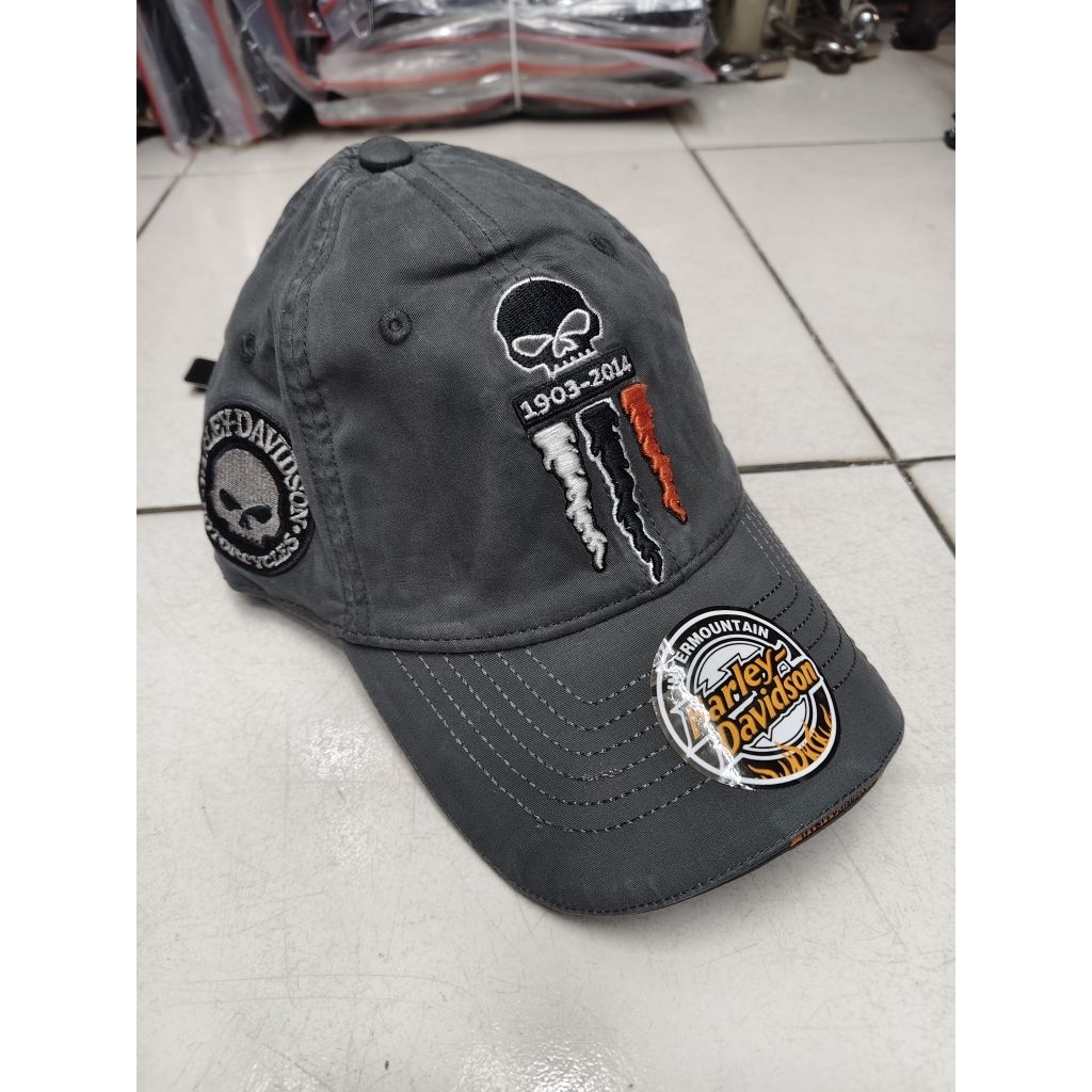 TOPI HARLEY DAVIDSON ORIGINAL IMPORT RIAL PIC topi police