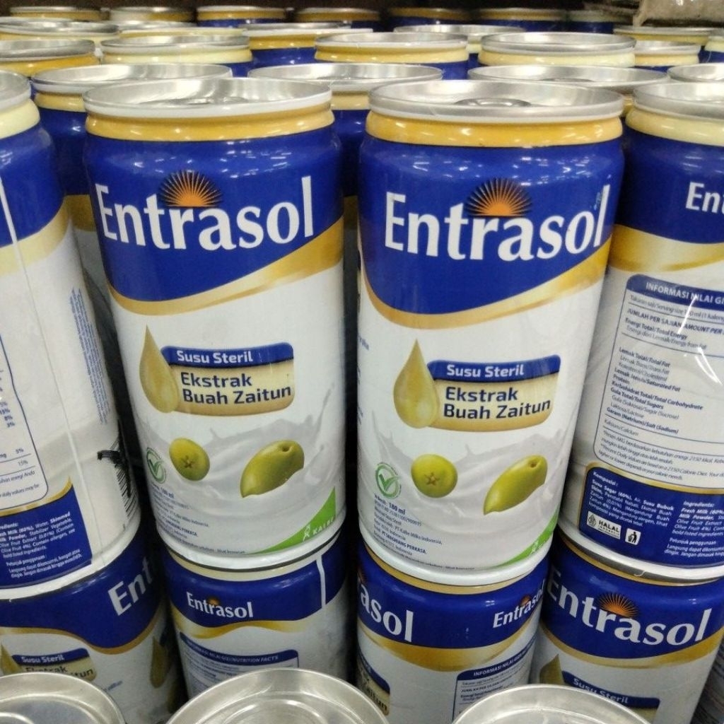 

(BELI 2 GRATIS 1) ENTRASOL CAN SUSU STERIL 180ML