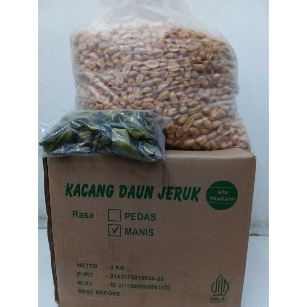 

Sehati Snack - Kacang ala Thailand Daun Jeruk Manis | Kacang Thailand Manis | 250gram 500gram